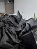 天堂 雙人晴雨傘三折 晴雨傘三折10骨超大加固黑膠防曬傘 曜石黑 曬單實(shí)拍圖
