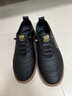 赫尼保羅男鞋休閑皮鞋真皮透氣2026輕奢新款男士高端一腳蹬鞋子男品牌鞋男 黑色 38 (240mm) 運動(dòng)鞋碼 曬單實(shí)拍圖
