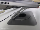 方正Founder筆記本電腦支架平板散熱器360°旋轉無(wú)極升降折疊適用Apple小米聯(lián)想拯救者便攜懸空立式顯示增高桌 曬單實(shí)拍圖
