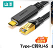 山澤Console調試線(xiàn)1.8米 Type-C轉RJ45控制線(xiàn)交換機配置線(xiàn)轉換線(xiàn)適用思科華為騰達TP-LINK路由器 TR18 曬單實(shí)拍圖
