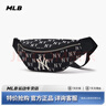 MLB男女水桶包斜挎包腰包旅行包男女包時(shí)尚學(xué)院風(fēng) 3AHSM014N/黑色/胸包 F 曬單實(shí)拍圖
