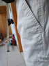 白色直筒工裝褲男2025亞麻寬松純棉闊腿褲子秋冬加絨潮牌休閑褲男 米白色 2201 M 建議 111-130斤 曬單實(shí)拍圖