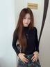 Jay山茶花毛衣鏈女掛件衣服配飾長款項(xiàng)鏈吊墜掛繩掛飾送女友生日禮物 【品牌禮盒】黑色 曬單實(shí)拍圖