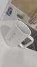 炊大皇陶瓷杯馬克杯茶杯 經(jīng)典黑白泡茶杯咖啡杯早餐杯果汁水杯白色420ml 曬單實(shí)拍圖