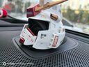 藍(lán)速電適用新問界M7M5M8M9裝飾帽子智界S7R7中置音響頭盔頭飾改裝配件 二代白色高達(dá)機(jī)動戰(zhàn)士【帶水貼】 問界M8M9 曬單實(shí)拍圖