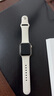 Apple/蘋(píng)果 Watch SE 智能手表GPS+蜂窩款40毫米星光色鋁金屬表殼星光色運動(dòng)型表帶S/M MXHR3CH/B 曬單實(shí)拍圖
