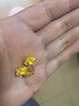 KZD999金色耳釘氣質(zhì)花朵耳飾個(gè)性耳環(huán)送媽媽禮物 招財旺夫金色花朵耳釘1.05克 曬單實(shí)拍圖