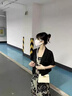 酷奇袋鼠（KUQIDAISHU）女包2025年新款潮高級質(zhì)感凱莉包女時(shí)尚潮流百搭手提包單肩斜挎包 米白色小號 22cm 曬單實(shí)拍圖