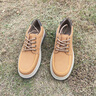 七匹狼男鞋休閑鞋男春季新款英倫風(fēng)防滑輕便工裝鞋通勤百搭低幫馬丁鞋男 土黃 【標準皮鞋碼】 41 曬單實(shí)拍圖