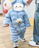 巴拉巴拉兒童輕薄羽絨服男女童冬裝連體衣2025造型可愛趣味萌208425120203 曬單實拍圖