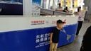 ASK JUNIOR男童褲子秋裝小童休閑工裝褲舒適運(yùn)動(dòng)跑步褲 卡其色 120 曬單實(shí)拍圖