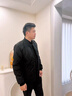 羅蒙（ROMON）棉服男冬季商務(wù)棒球服保暖百搭棉襖爸爸裝外套棉衣男882黑色XL 曬單實(shí)拍圖