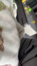 森馬（Semir）毛衣女冬季短款半開襟刺繡修身套頭衫女生風(fēng)顯瘦上衣107724107001 曬單實(shí)拍圖