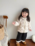 班喜迪兒童羽絨服冬裝2025新款女童嬰兒外套冬季童裝寶寶白鴨絨保暖上衣 米色 90 充絨量：29g 曬單實(shí)拍圖