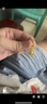 中鑫珠寶福來運轉(zhuǎn)古法黃金葫蘆吊墜旋轉(zhuǎn)葫蘆掛墜足金999項鏈男女 8g 曬單實拍圖