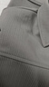 皮爾卡丹（pierre cardin）外套男春秋季休閑百搭痞帥男裝韓版潮流工裝翻領(lǐng)夾克衫 灰綠 XL 曬單實(shí)拍圖