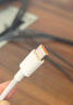 華為原裝6A數據線(xiàn) USB Type-A轉USB Type-C/1m線(xiàn)長(cháng)/支持66W（11V6A）充電 白色CC790 曬單實(shí)拍圖