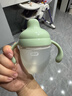 愛(ài)咔威（igroway）硅膠鴨嘴杯IKV嬰幼兒水杯吸管杯4個(gè)月大寶寶開(kāi)學(xué)學(xué)飲杯 160ml 綠 曬單實(shí)拍圖