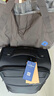 新秀麗（Samsonite）超輕行李箱前開口軟箱布箱子時(shí)尚商務(wù)旅行出差大容量\HQ2 黑色【全球10年質(zhì)?！?20英寸 |帶應(yīng)急包|凈重1.93Kg 曬單實(shí)拍圖