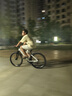 永久自行車(chē)成人山地車(chē)自行車(chē)學(xué)生男女鋁合金變速公路自行車(chē)油碟單車(chē) 【鋼架/全套密封軸承】蛟白色 24速 27.5寸【推薦175-195cm】 曬單實(shí)拍圖