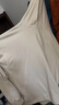 GAP女裝2025秋冬刺繡logo連帽衛衣寬松基礎款休閑上衣761956 米色 M (165/84A)亞洲尺碼 曬單實(shí)拍圖
