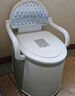 怡輝（YIHUI）移動(dòng)馬桶老年人坐便器家用結實(shí)成人便攜式孕婦臥室用蹲便改坐便椅 曬單實(shí)拍圖