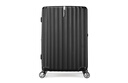 新秀麗（Samsonite）行李箱20英寸拉桿箱時(shí)尚豎條紋旅行箱包黑色GU9密碼登機(jī)箱 曬單實(shí)拍圖