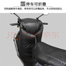 Pear Blossom電動(dòng)車(chē)擋風(fēng)被冬季分體護腰保暖加厚加大防水PU皮電瓶護腿擋風(fēng)通用 黑色護腰款擋風(fēng)被+大把套 曬單實(shí)拍圖