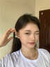 YTFY柏林之聲藍牙耳機耳夾式無(wú)線(xiàn)耳環(huán)飾品女生高顏值無(wú)感佩戴超長(cháng)續航 星耀黑【舒適不漏音不痛耳】 曬單實(shí)拍圖