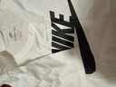 耐克女子純棉印花T恤輕便休閑柔軟FUTURA舒適NIKE DX7907 100白/黑 M 曬單實(shí)拍圖