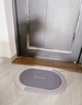 南極人（Nanjiren）浴室地墊衛生間腳墊吸水防滑墊硅藻泥廁所門(mén)口速干墊子 40*60cm 曬單實(shí)拍圖