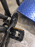 大行自行車(chē)配件單車(chē)培林折疊腳踏公路車(chē)鋁合金腳蹬p8k3d5改裝騎行 黑色 曬單實(shí)拍圖