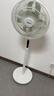 美的（Midea）【幸運(yùn)草安睡1S】一級(jí)能效直流變頻聲控電風(fēng)扇家用遙控臥室靜音落地扇臺(tái)式桌面抗菌大風(fēng)力轉(zhuǎn)頁(yè)扇 曬單實(shí)拍圖