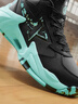 特步兒童籃球鞋冬季男女童中大童網(wǎng)格拼接防水耐磨柔軟透氣系帶運動(dòng)鞋 黑/極光綠 39 曬單實(shí)拍圖