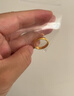 周生生素圈光身面活口泥鰍背黃金戒指 足金開口戒情侶結(jié)婚對(duì)戒09141R 4.29克(含工費(fèi)100元) 曬單實(shí)拍圖