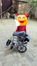 京巧輪椅輕便折疊老人旅行手動(dòng)推車(chē)可折疊便攜式家用坐便SYIV90-MK-1 【店鋪熱銷(xiāo)】輕便折疊小輪款 曬單實(shí)拍圖