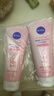 妮維雅（NIVEA）溫和滋潤洗面奶晶純煥亮泡沫潔面乳150g雙支套裝 曬單實拍圖