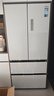 美的（Midea）M60系列520純平全嵌法式多門(mén)四開(kāi)門(mén)家用冰箱超薄雙系統循環(huán)大容量制冰BCD-520WUFPZM(E)白國家補貼 曬單實(shí)拍圖