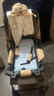 安貝尼 嬰兒推車(chē)可坐可躺雙向推行小孩手推車(chē)四輪減震可折疊BB車(chē) 至尊版-卡其色四輪橡膠+四輪減震 曬單實(shí)拍圖