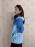 鴨鴨（YAYA）冰殼系列沖鋒衣羽絨服三合一短款2025冬季新款戶(hù)外運動(dòng)男女外套MS 波影藍色 L (175) 曬單實(shí)拍圖