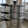 美廚（maxcook）304不銹鋼蒸鍋28CM 三層復底 燃氣爐電磁爐通用 曬單實(shí)拍圖