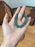 胖東來(lái)品質(zhì)藍水翡翠冰種小米珠手串女款危地馬拉A貨手鏈珠串散珠 藍水翡翠手串【尺寸約8MM】?jì)?yōu)選曜晶級藍水翡翠 曬單實(shí)拍圖