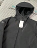 安踏（ANTA）商務(wù)羽絨服丨速暖羽絨外套男冬季連帽防潑水保暖內絎不臃腫棉服 【三防科技】基礎黑7914-2 M (男170) 曬單實(shí)拍圖