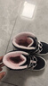 Skechers斯凱奇兒童絨絨靴兒童搭扣加絨靴子女童雪地靴保暖棉鞋664200L 曬單實(shí)拍圖