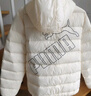 彪馬新款兒童冬季羽絨服連帽保暖時(shí)尚 奶白10501 150 曬單實(shí)拍圖