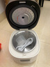 美的電飯煲1-2-3人 家用0涂層316L不銹鋼內膽電飯鍋小型 迷你智能多功能定時(shí)煮小米粥鍋微壓 母嬰級【上蓋可拆洗】白 2L 曬單實(shí)拍圖