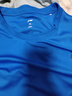 李寧（LI-NING） 運動(dòng)服吸汗速干舒適透氣羽毛球服 藍色男款 T恤 XL 曬單實(shí)拍圖