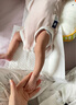 DOMIAMIA新生兒連體衣長袖包屁衣親膚寶寶純綿嬰兒開檔衣服0-6-12個月 霧茹粉 【彈柔親膚 7A抑菌】 66cm 曬單實(shí)拍圖
