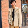 森馬（Semir）外套男冬季套裝抗靜電搖粒絨兩件套連帽三防夾克109724108101 曬單實拍圖