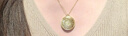 周大生黃金吊墜足金八寶羅盤(pán)福字蓮花掛墜項鏈送老婆送媽媽生日禮物女 吊墜金重約3.2g（贈金色銀鏈 可換黑繩） 曬單實(shí)拍圖